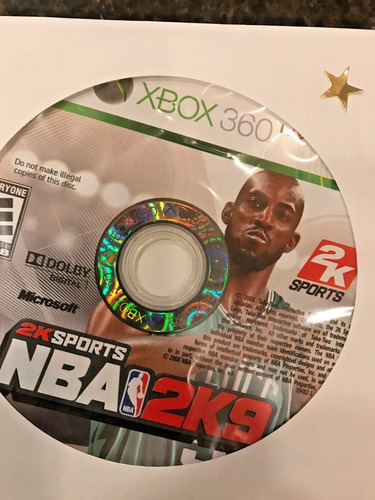 2ksports Nba 2k9 Xbox 360 Usado Blakhelmet C