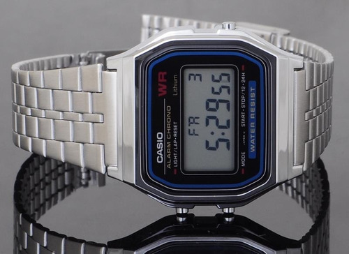 Relógio Feminino Casio Vintage Digital Fashion A159wa-n1df
