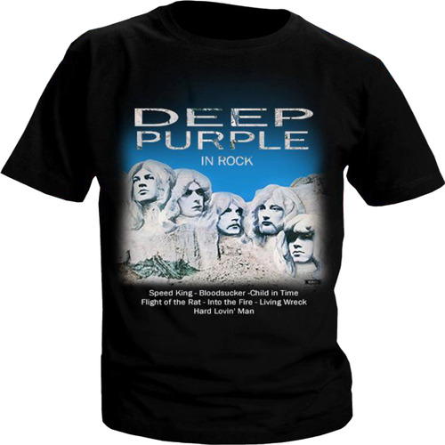 Camiseta Deep Purple In Rock Frete Gratis