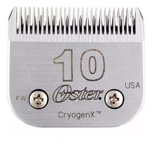 Cuchilla Numero 10 Oster - 1.6 Mm - Usa - Original