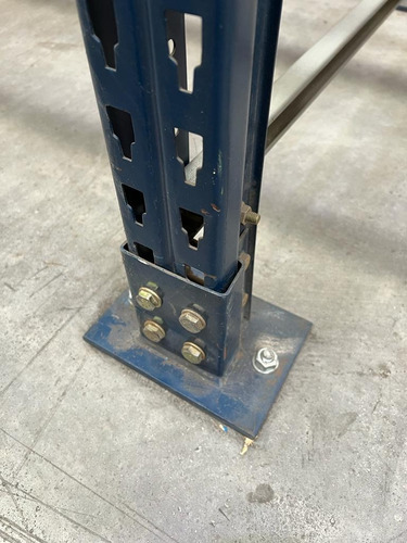 Rack Selectivo Porta Pallet Mecalux 8 Mt Valor Por Posicion (Usado)