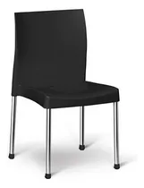 Comprar Cadeira Poltrona Jantar Cozinha Sala Quarto Mesa Casa Cor da estrutura da cadeira Preto Cor do assento Preto