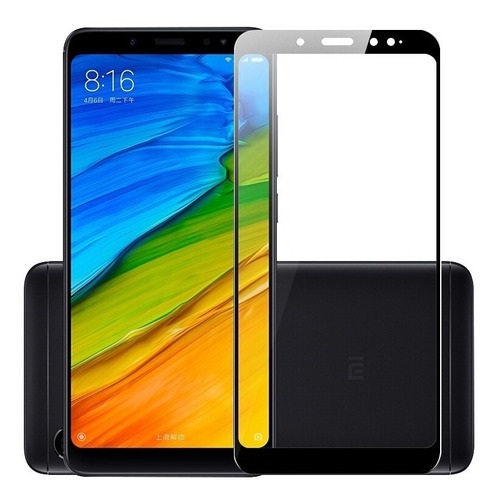 Pelicula De Vidro 9h Xiaomi Redmi Note 5 Tel 5.99 Full Cover