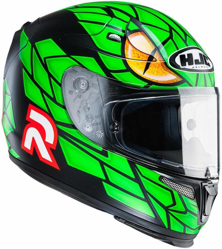 Casco Hjc Rpha 10 Plus Verde Mamba Lorenzo