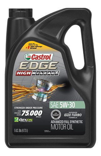 Imagen 1 de 7 de Castrol Aceite Edge 5w30 100% Sintetico Garrafa 4.73 Lts.
