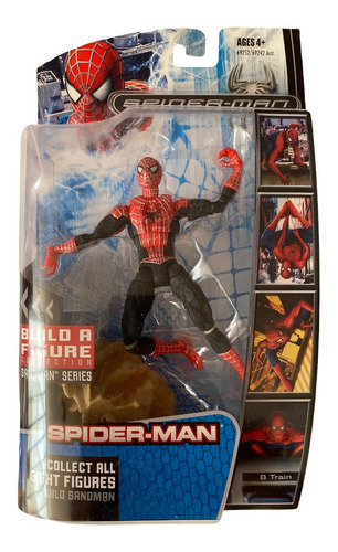 Sam Raimi Movie Spiderman Hasbro 2007 Sandman Baf Wave Rara! (Usado)