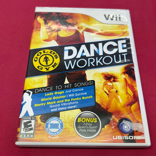 Golds Gym Dance Workout Nintendo Wii Original