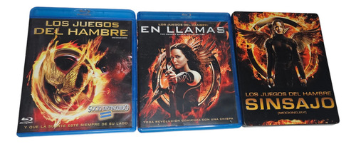 Los Juegos Del Hambre Trilogía Completa Blu-ray (Usado)