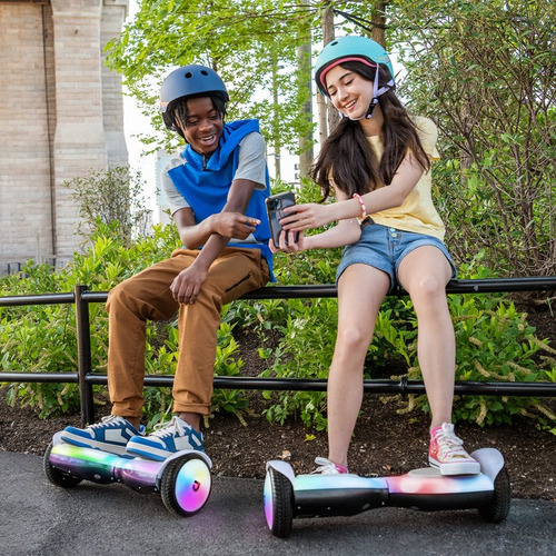 Hoverboard Patineta Eléctrica Jetson Plasma X Bluetooth Iridiscente