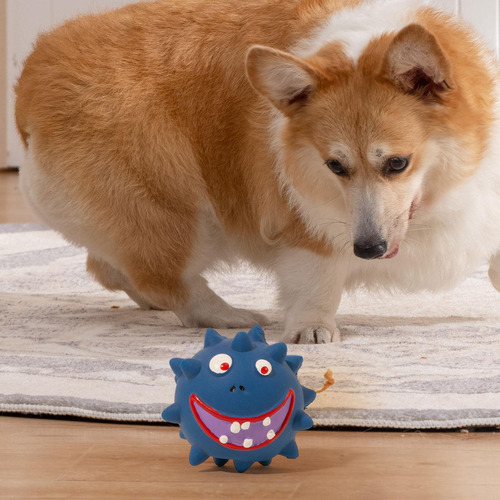 2 Juguete De Látex Para Cachorros, Juguete Masticable Azul