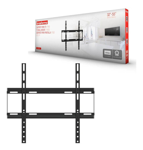 Imagen 1 de 7 de Soporte Tv Pared Fijo 32 A 55 Pulgadas Lcd Led Febo