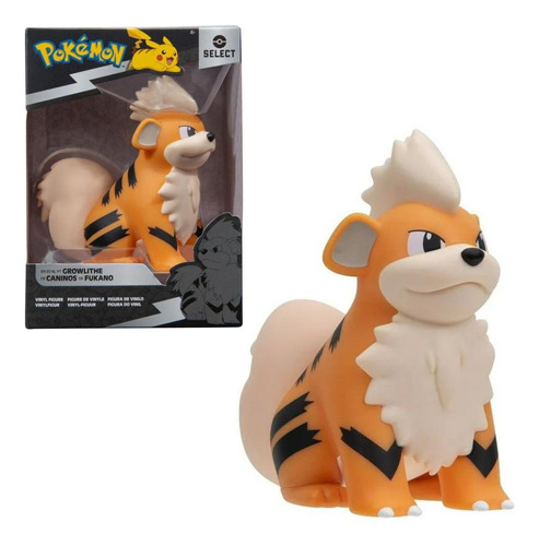 Figura Pokemon Growlithe - Vinilo