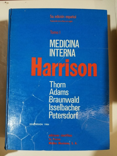 Medicina Interna Tomo I 5a Edición - Harrison