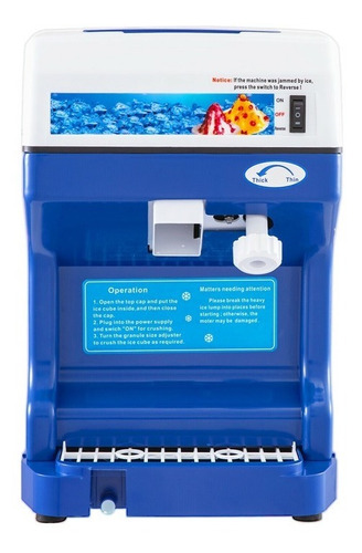 Maquina Granizadora Granizado De Hielo Trituradora De Hielo