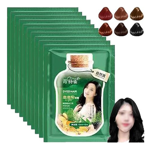 Champú Para Teñir El Cabello Herbal Bu - mL a $2970