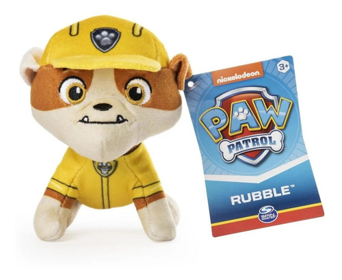 Imagen 2 de 4 de Paw Patrol Peluche Mini 12 Cm Original Playking