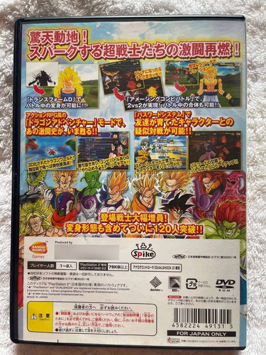 Ps2dragon Ball Z Sparking! Neo Original Japonês Usado