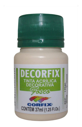 Tinta Decorfix Fosca 306 Amarelo Pele 37ml