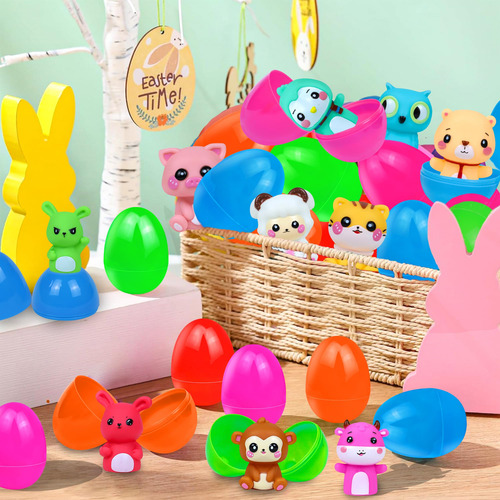 Huevos De Pascua Con Muñecos De Animales, Juguetes Para Niño