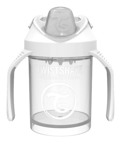 Vaso Twistshake Mini Cup 230ml 4+meses White