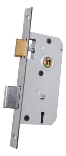 Cerradura Kallay 503 Frente Acero Inox Ref Puerta Color Azul Acero