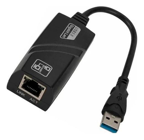 Adaptador Usb 3.0 Para Rj45 10/100mbps Preto Lotus Lt1168