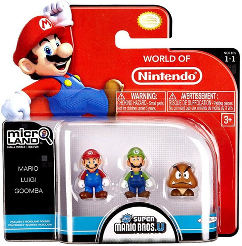 Mundo De Nintendo Micro De La Tierra De La Serie 1 De Mario