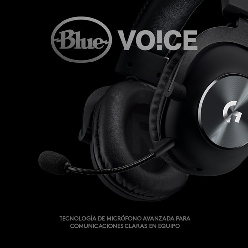 Imagen 2 de 10 de Diadema Gamer Profesional 7.1 Logitech G Pro X / Pc Ps5 Xbox