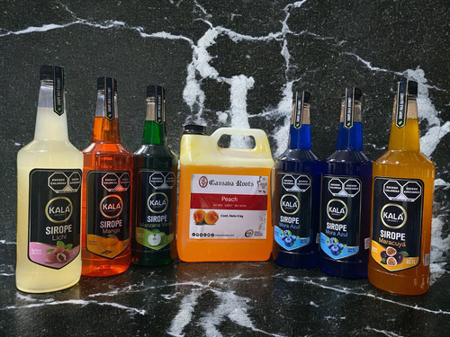 Kit Jarabes Kala Y Cassava Roots Coctel Café Smoothie Frappe