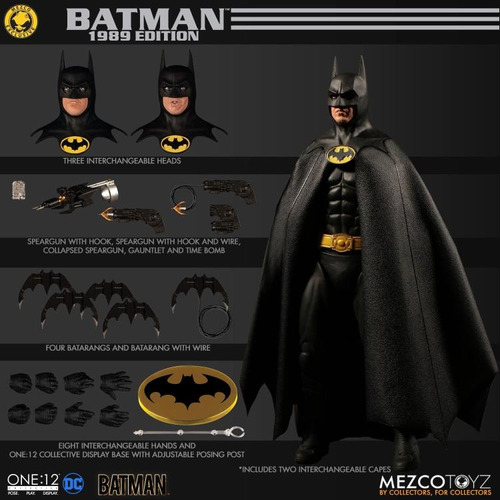 Batman 1989 Mezco One:12 Collective Michael Keaton Original