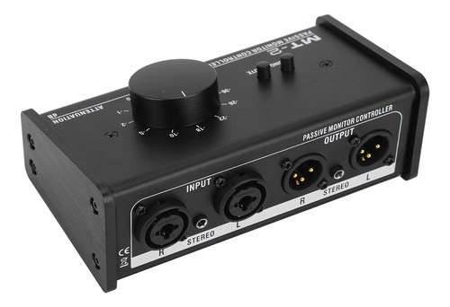 Controlador E Interfaz Xlr Passive Studio Monitor 3