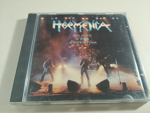 Hermetica - En Vivo 1993 - 1° Edicion , Sin Codigo De Barras