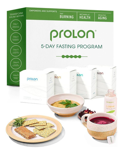 Programa De Nutrição Em Jejum Prolon Kit De Jejum De 5 Dias