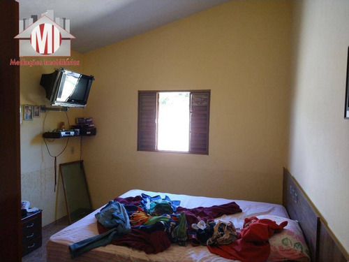 Imagem 7 de 24 de Excelente Chácara Com 03 Dormitórios, Edícula, Piscina, Pomar, À Venda, 380 M² Por R$ 235.000 - Rural - Socorro/sp - Ch0811