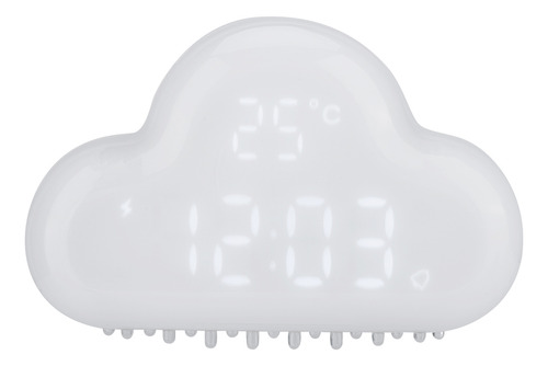 Relógio Digital Em Forma De Relógio Digital, Temperatura, So