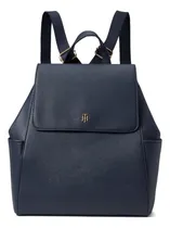 Comprar Tommy Hilfiger Mochila Con Solapa Beth Ii Saffiano Pvc Tommy