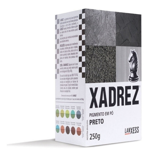 Pigmento Em Po Xadrez Preto 250g C29963