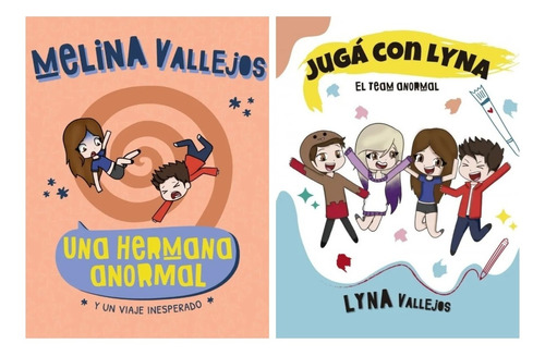 Hermana Anormal + Juga Con Lyna - Vallejos - 2 Libros