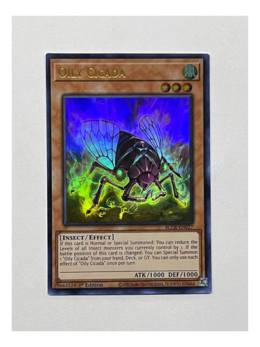 Oily Cicada Ultra Yugioh Blcr