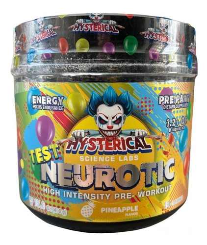 Teste neurótico pré-treino/Hysterical 30 Srv/450 Grs/