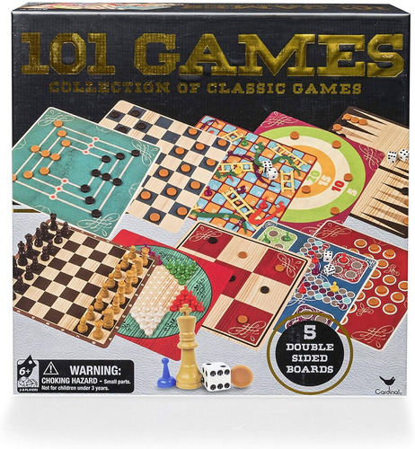 Set De 101 Juegos Spin Master Colección Juegos Clásicos