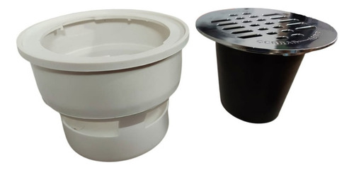 Coladera Tubo 4 Pulgadas Anti Olor Insectos Atrapa Pelo