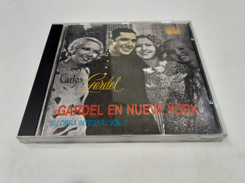 Gardel En Nueva York, Carlos Gardel - Cd 1990 Europa Mint 
