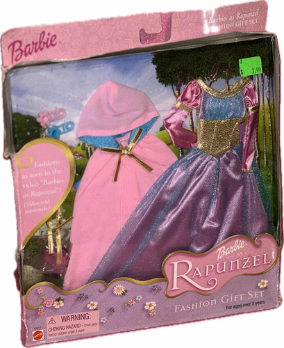 Barbie Rapunzel Fashion Gift Set