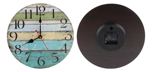 Reloj De Pared Decorativo Vintage Que No Hace Tictac