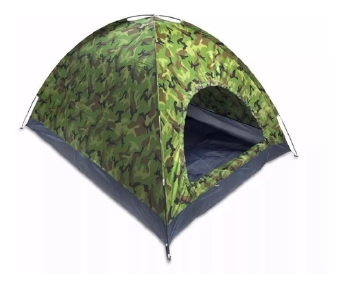 Barraca Camping Camuflada Militar 6 Lugares - Melhor Preço!