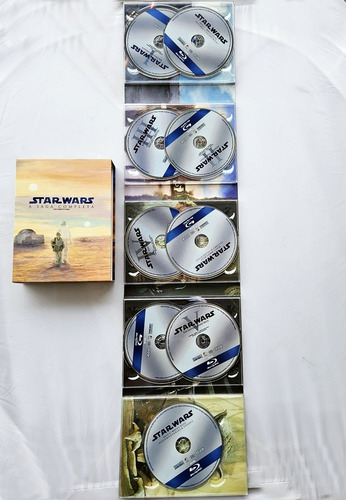 Blu-ray Star Wars - Saga Completa - Edição Colecionador! 9d (Usado)