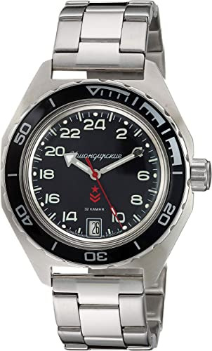 Vostok Komandirskie - Reloj De Pulsera Militar Ruso Para