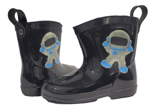 Bota Lluvia Niño Bebe Plastico Antiderrapante Impermeable