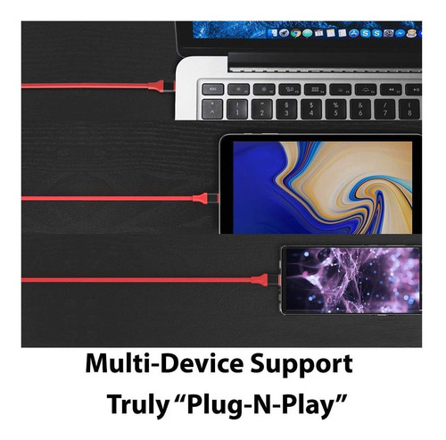 Volt Plus Tech 4k Hdmi Cable Compatible Con Su Libro Samsung